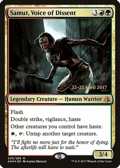 Samut, Voice of Dissent card art
