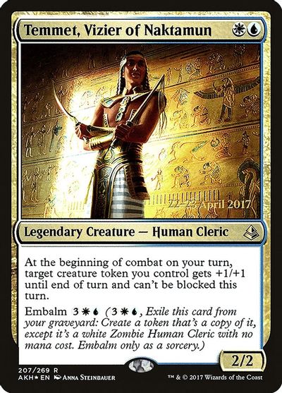 Temmet, Vizier of Naktamun card art