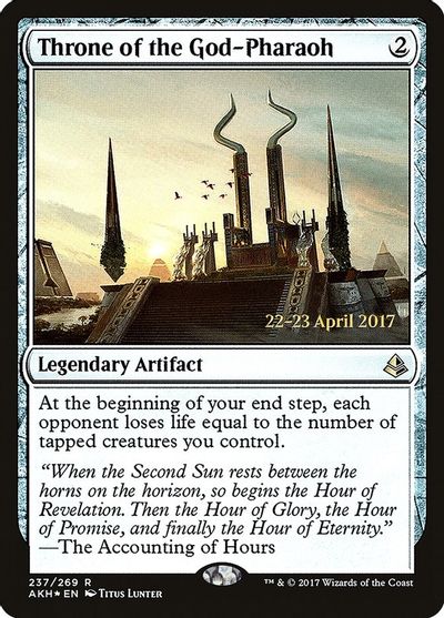 Throne of the God-Pharaoh card art