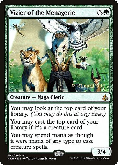Vizier of the Menagerie card art