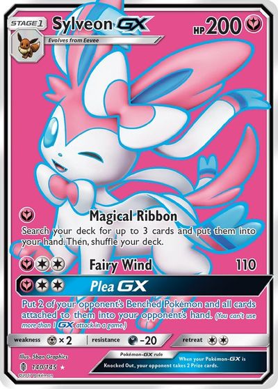 Sylveon GX (Full Art) card art