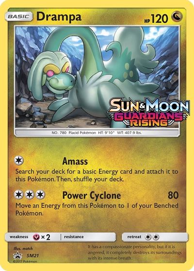 Drampa - SM21 (Prerelease) card art