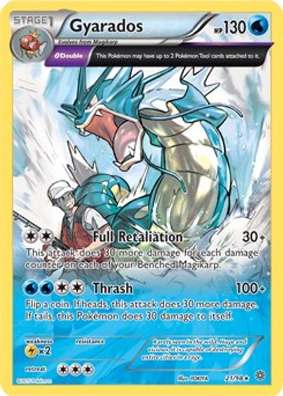 Gyarados 21/98 card art