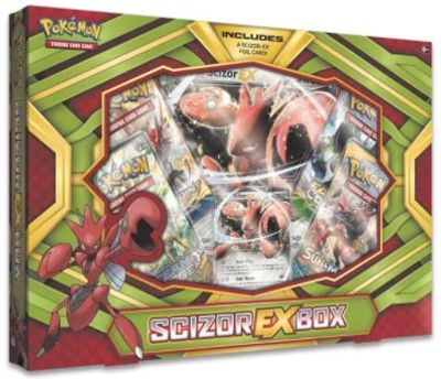 Scizor EX Box card art