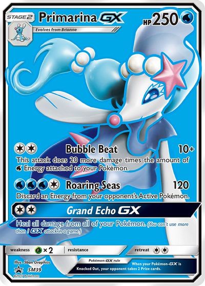 Primarina GX - SM39 card art