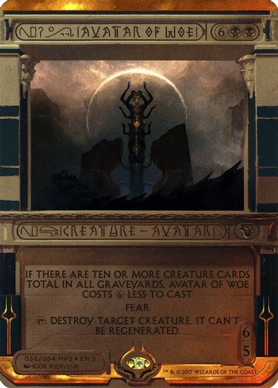 Avatar of Woe card art