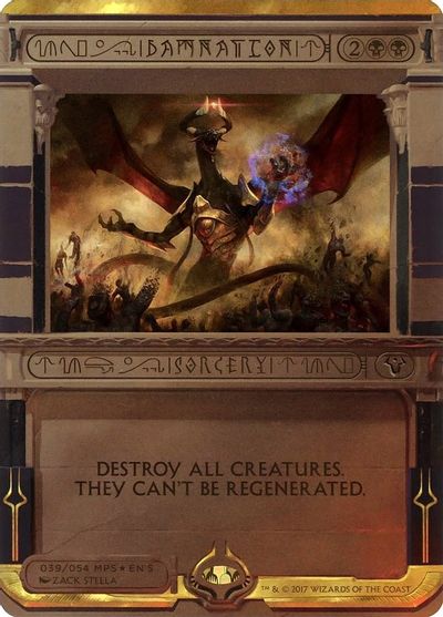 Damnation card art
