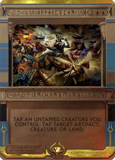 Opposition card art