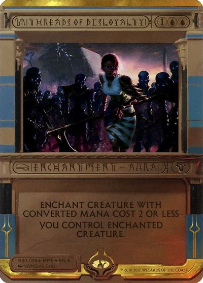 Threads of Disloyalty card art
