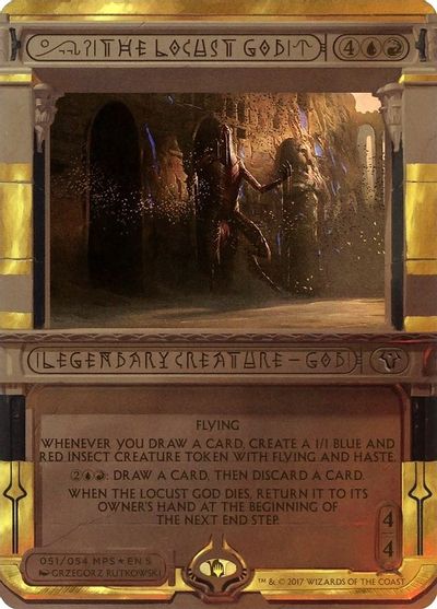 The Locust God card art
