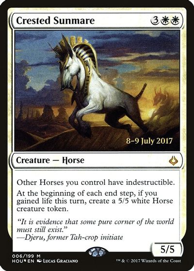 Crested Sunmare card art