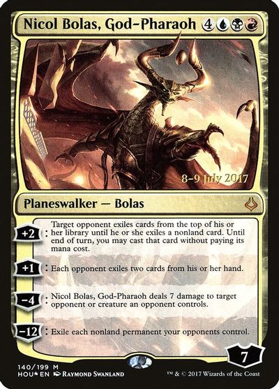 Nicol Bolas, God-Pharaoh card art