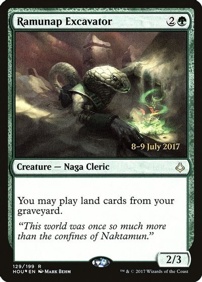 Ramunap Excavator card art