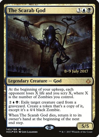 The Scarab God card art