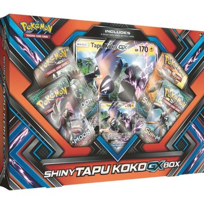 Shiny Tapu Koko GX Box card art