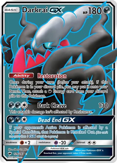 Darkrai GX (Full Art) card art