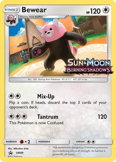 Bewear - SM49 (Prerelease) card art