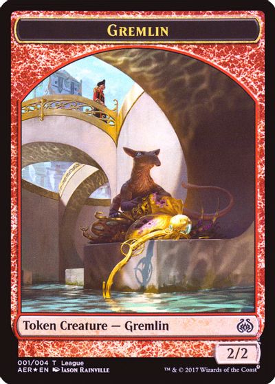 Gremlin // Energy Reserve Double-Sided Token card art