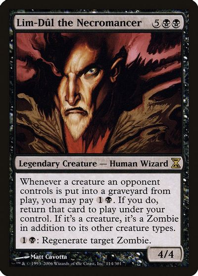 Lim-Dul the Necromancer card art