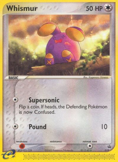 Whismur - 019 (Target Promo) card art