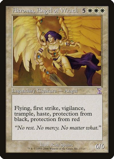 Akroma, Angel of Wrath card art