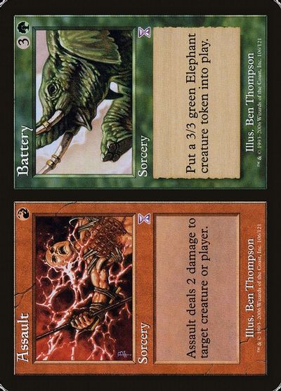 Assault // Battery card art