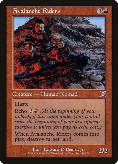 Avalanche Riders card art