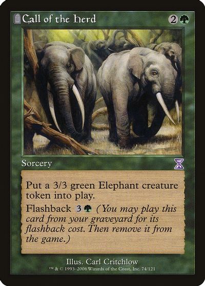 Call of the Herd card art