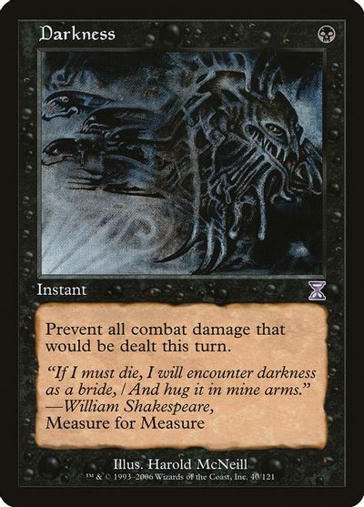 Darkness card art