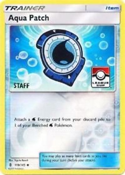 Aqua Patch - 119/145 (League Cup) [Staff] card art