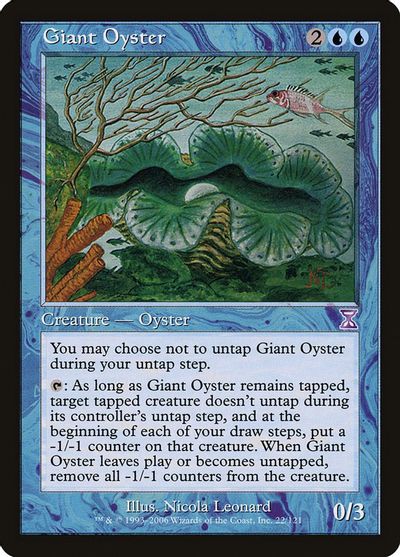 Giant Oyster card art