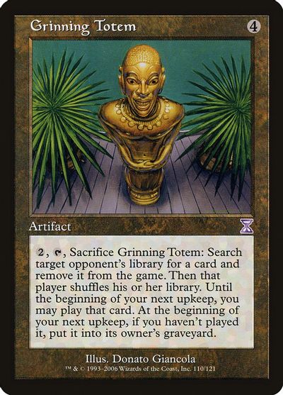 Grinning Totem card art