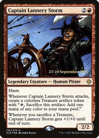 Captain Lannery Storm card art