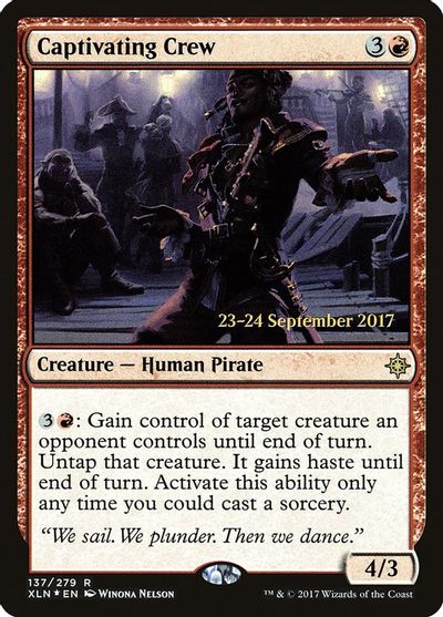 Captivating Crew card art