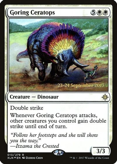 Goring Ceratops card art