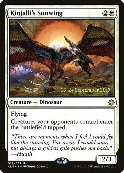 Kinjalli's Sunwing card art