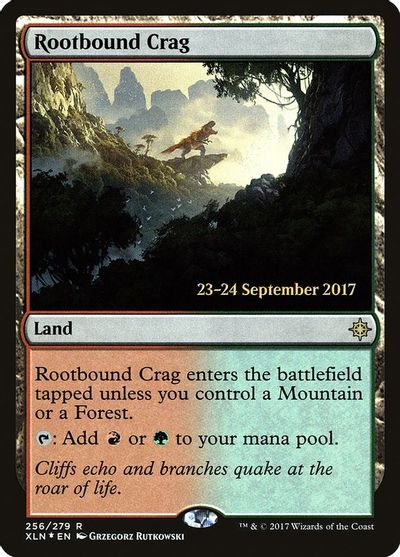 Rootbound Crag card art