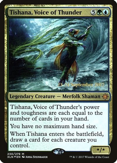 Tishana, Voice of Thunder card art
