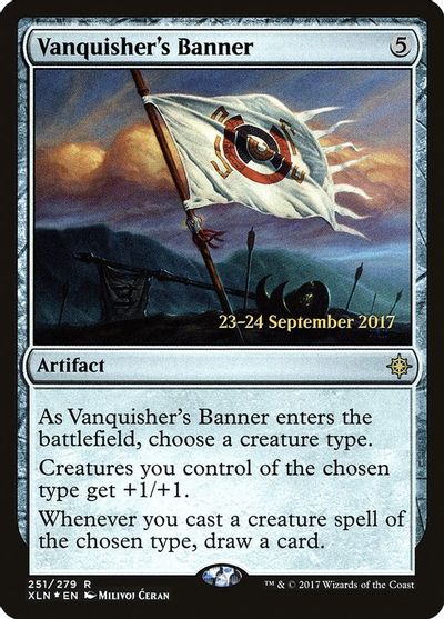 Vanquisher's Banner card art