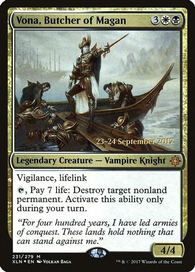 Vona, Butcher of Magan card art