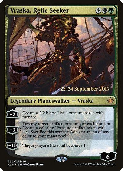 Vraska, Relic Seeker card art