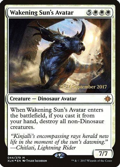 Wakening Sun's Avatar card art