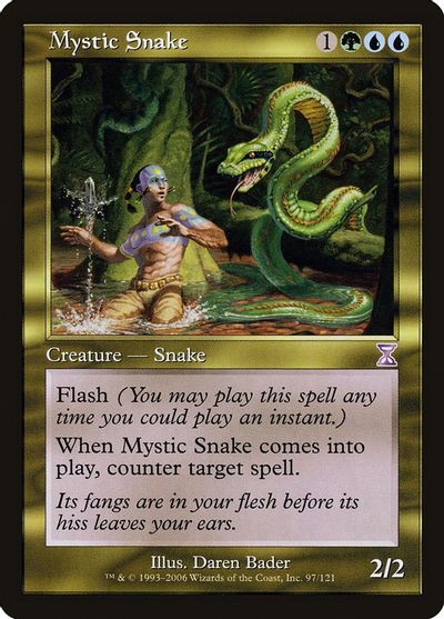 Mystic Snake card art