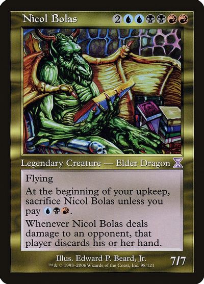 Nicol Bolas card art