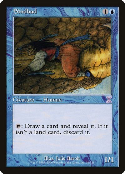 Sindbad card art