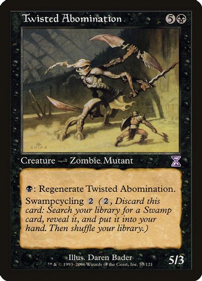 Twisted Abomination card art
