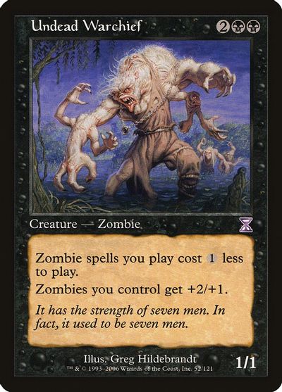 Undead Warchief card art