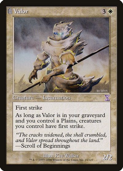 Valor card art