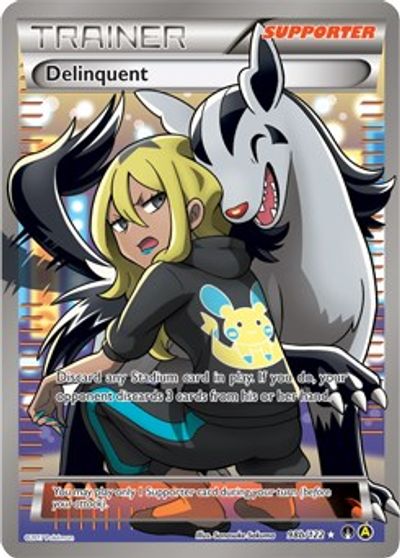 Delinquent - 98b/122 (Full Art) card art