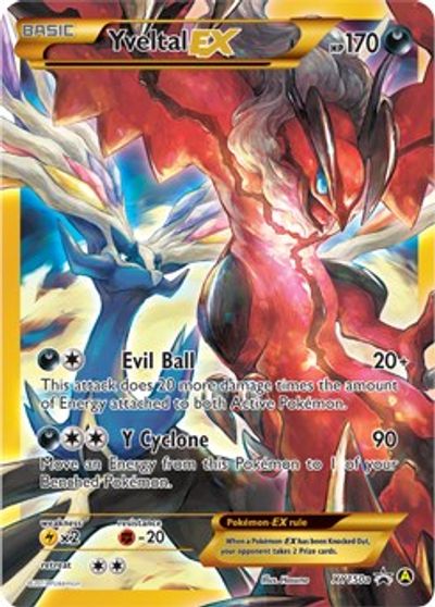 Yveltal EX - XY150a card art